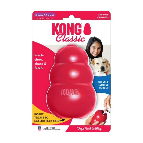 Játék Kong Classic Harang Piros XS