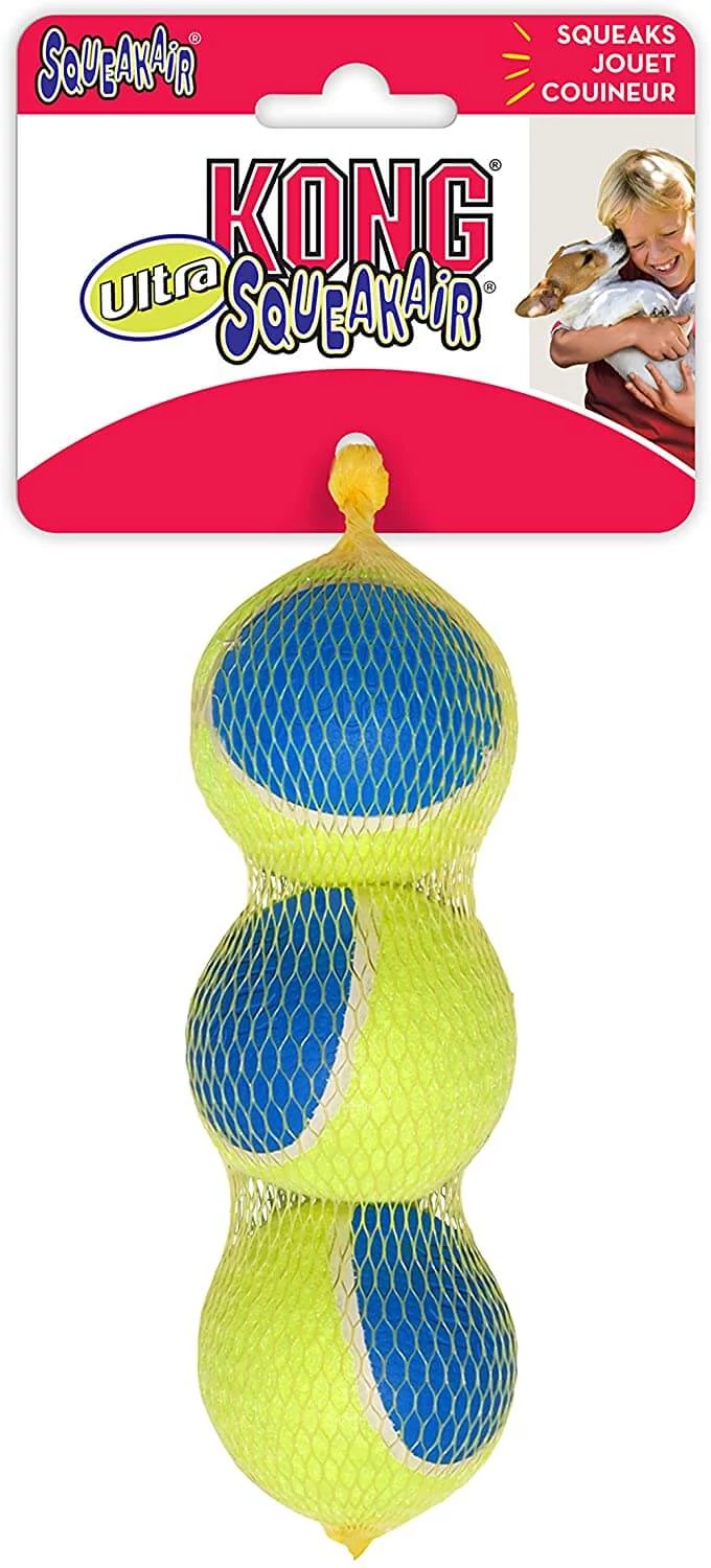 Játék Kong Squeakair Tennis Ball Labda M, 3db 