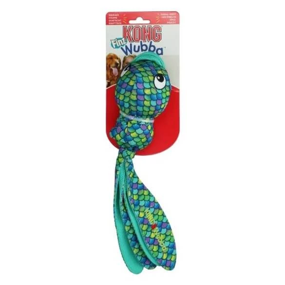 KONG Wubba Finz Kék (L)
