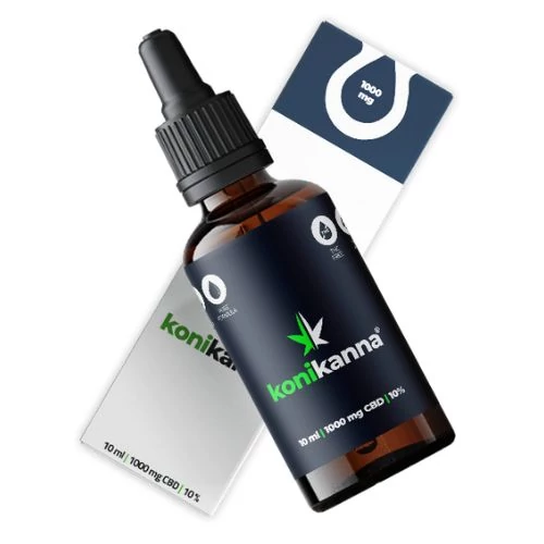 KoniKanna CBD Olaj 1000mg Kutyáknak és Macskáknak 2x10ml