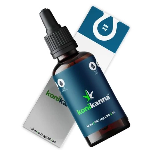 KoniKanna CBD Olaj 500mg Kutyáknak és Macskáknak 2x10ml