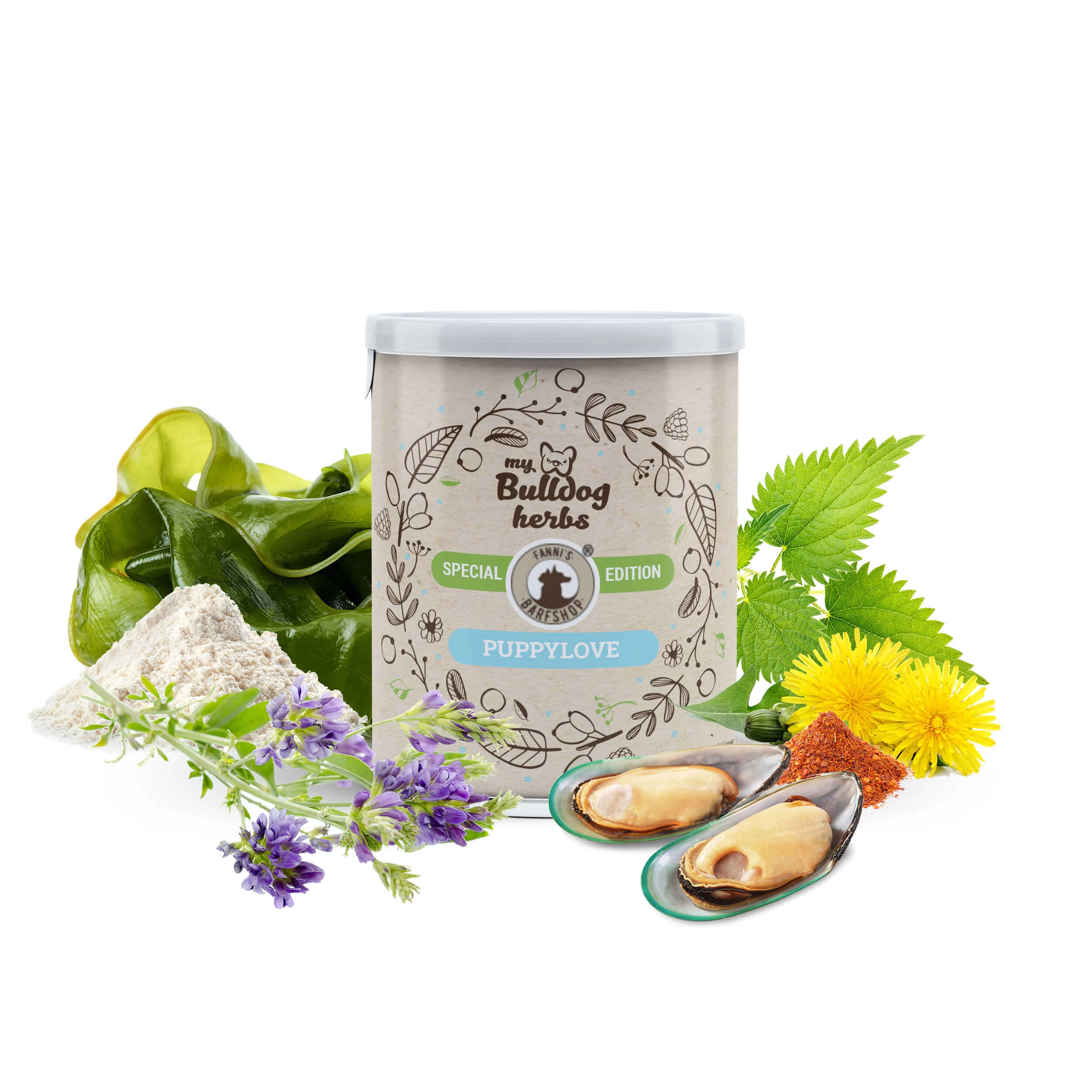 My Bulldog Herbs – PUPPYLOVE – Kölyökkutyáknak 100g