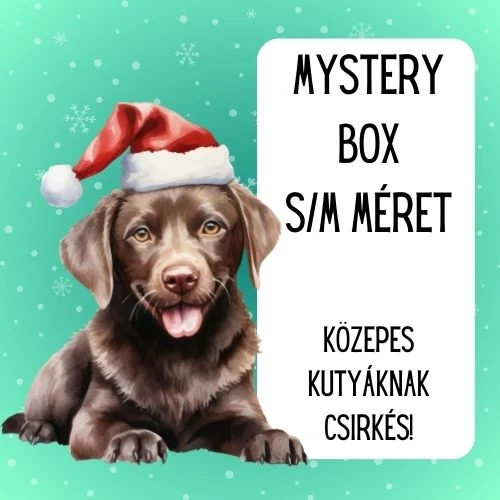 Mystery Box S/M- kis és közepes termetű kutyáknak- Csirkés