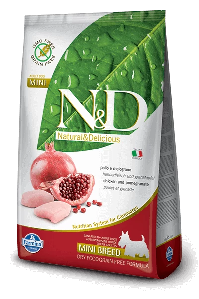 N&D Dog Prime csirke&gránátalma adult mini 7kg kutyatáp