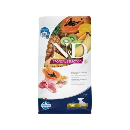 N&D Tropical Selection Dog Lamb Puppy Mini 1,5kg