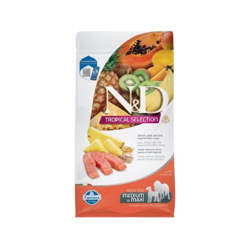 N&D Tropical Selection Dog Salmon Adult Medium&Maxi 10kg