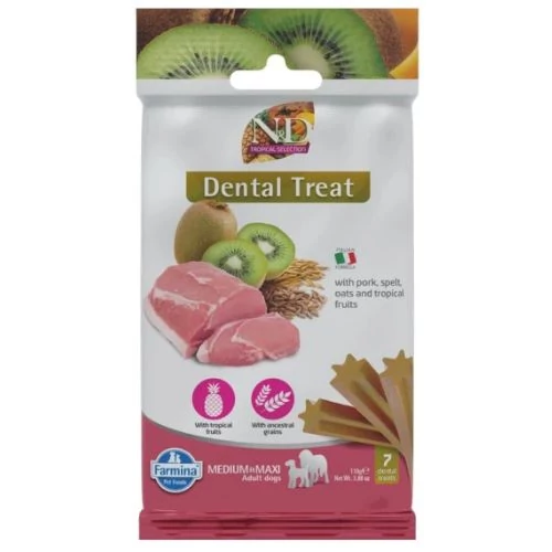 N&D Tropical Selection Dog Jutalomfalat Pork Adult Med&max 100g