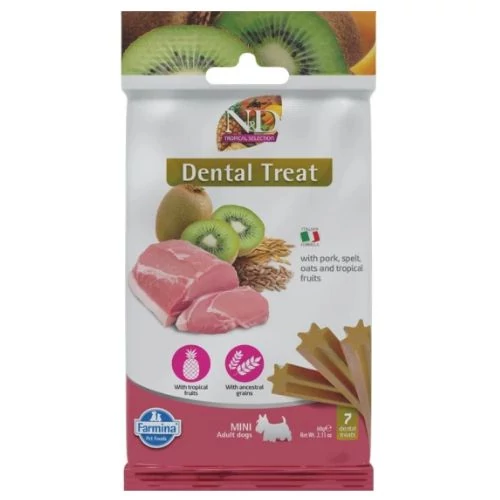 N&D Tropical Selection Dog Jutalomfalat Pork Adult Mini 60g