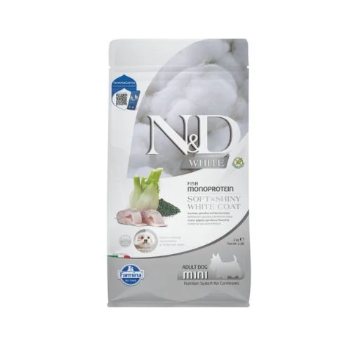 N&D White Dog Adult Mini Kutyatáp 2kg