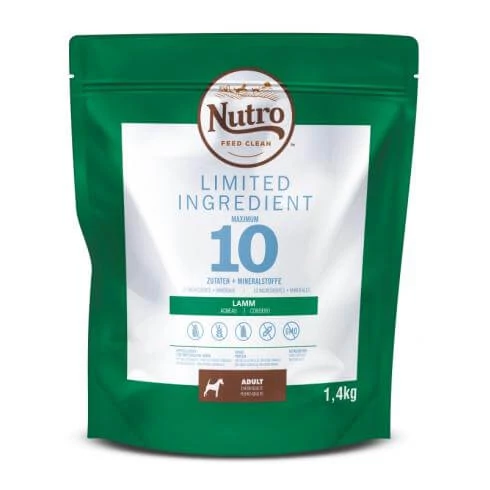 NUTRO LIMITED INGREDIENT száraztáp bárányhússal kistestű felnőtt kutyáknak 1,4kg