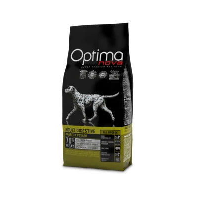 Optimanova Adult Digestive Rabbit & Potato 12 kg