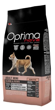 Optimanova Adult Mini Salmon & Potato 8 kg