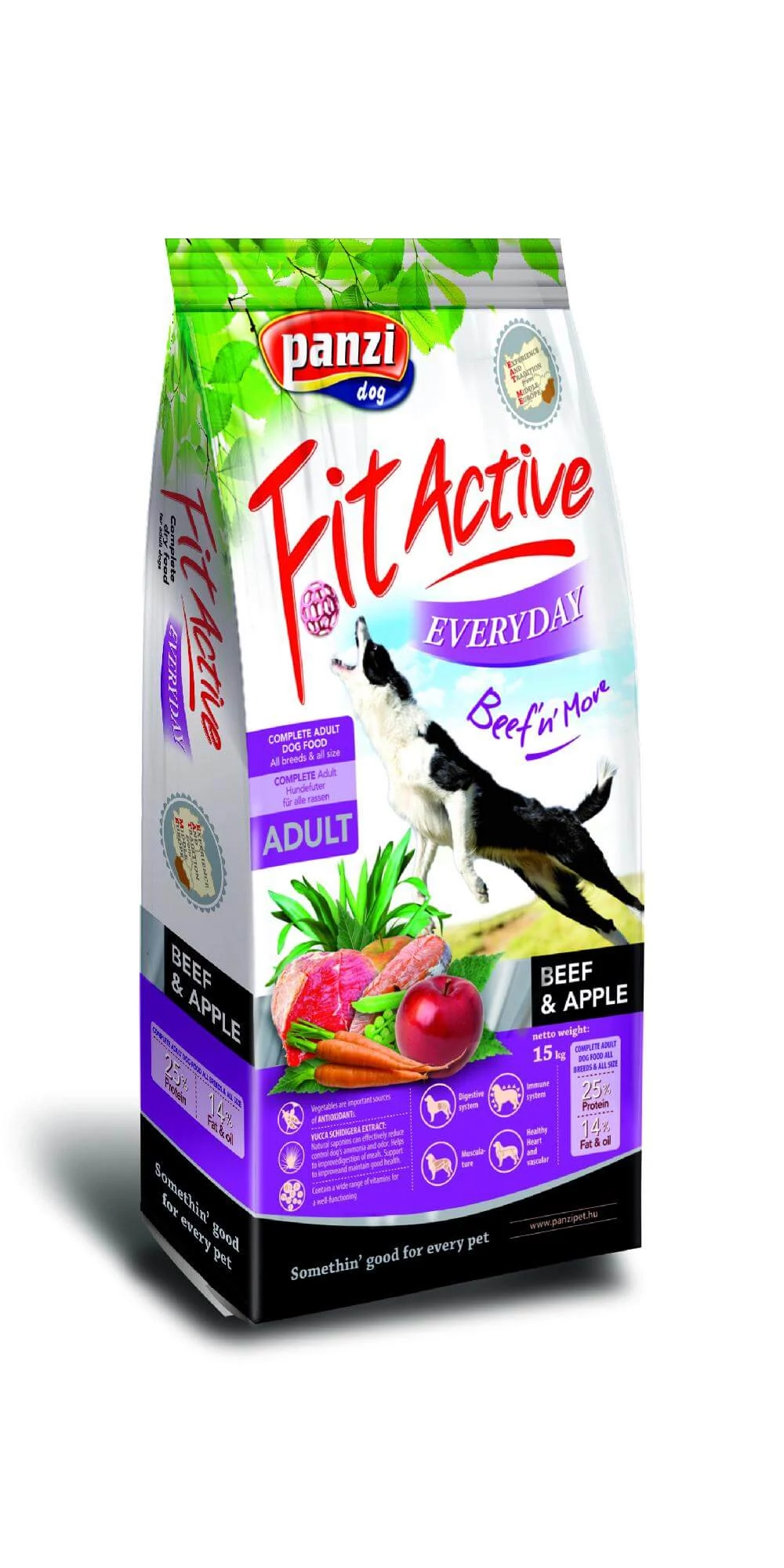 Panzi FitActive Everyday Beef & Apple XXL 15 kg