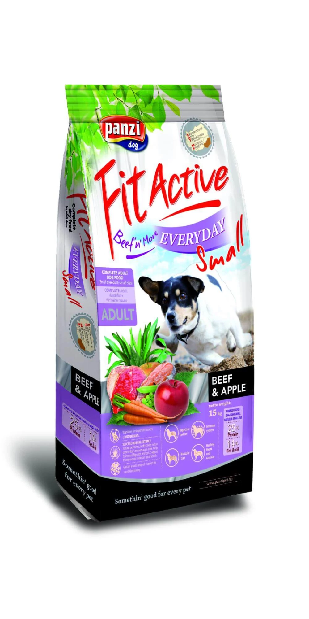 Panzi FitActive Everyday Small Beef & Apple 15 kg