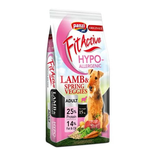 Panzi FitActive ORIGINALS Adult Hypoallergenic Lamb & Spring Veggies 15kg