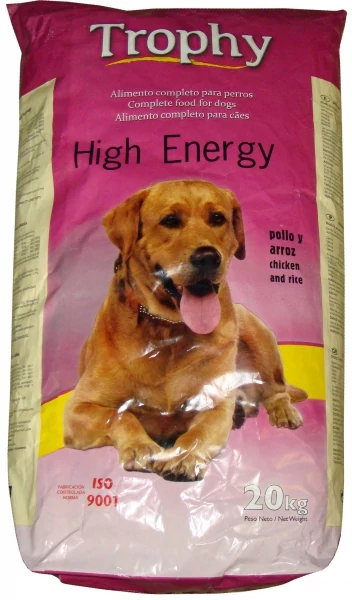 Trophy Dog High Energy 20kg 32/15 kutyatáp