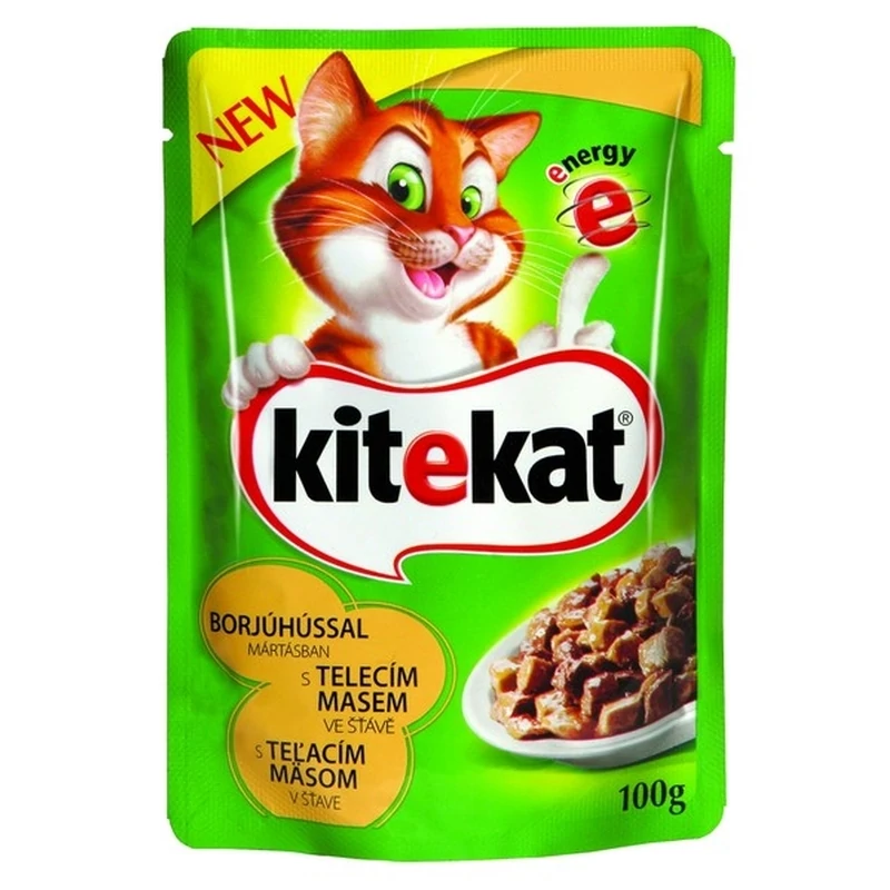 Kitekat Alutasakos Borjú 100g