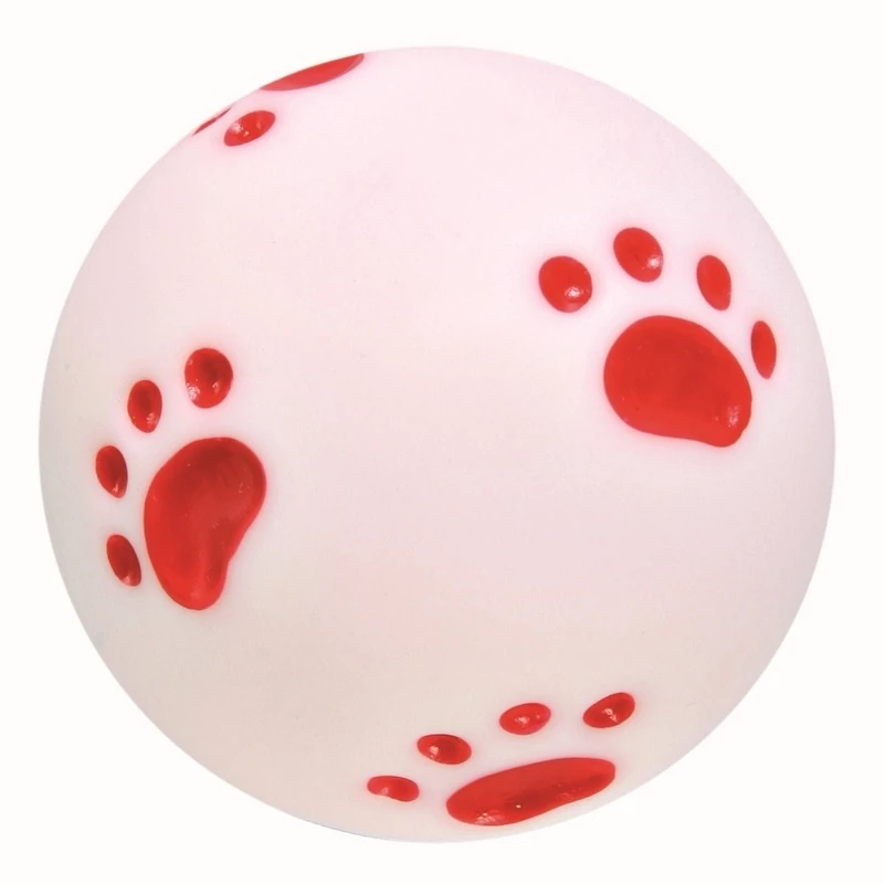 Trixie Játék Gumi Tappancs Mintás Labda 10cm