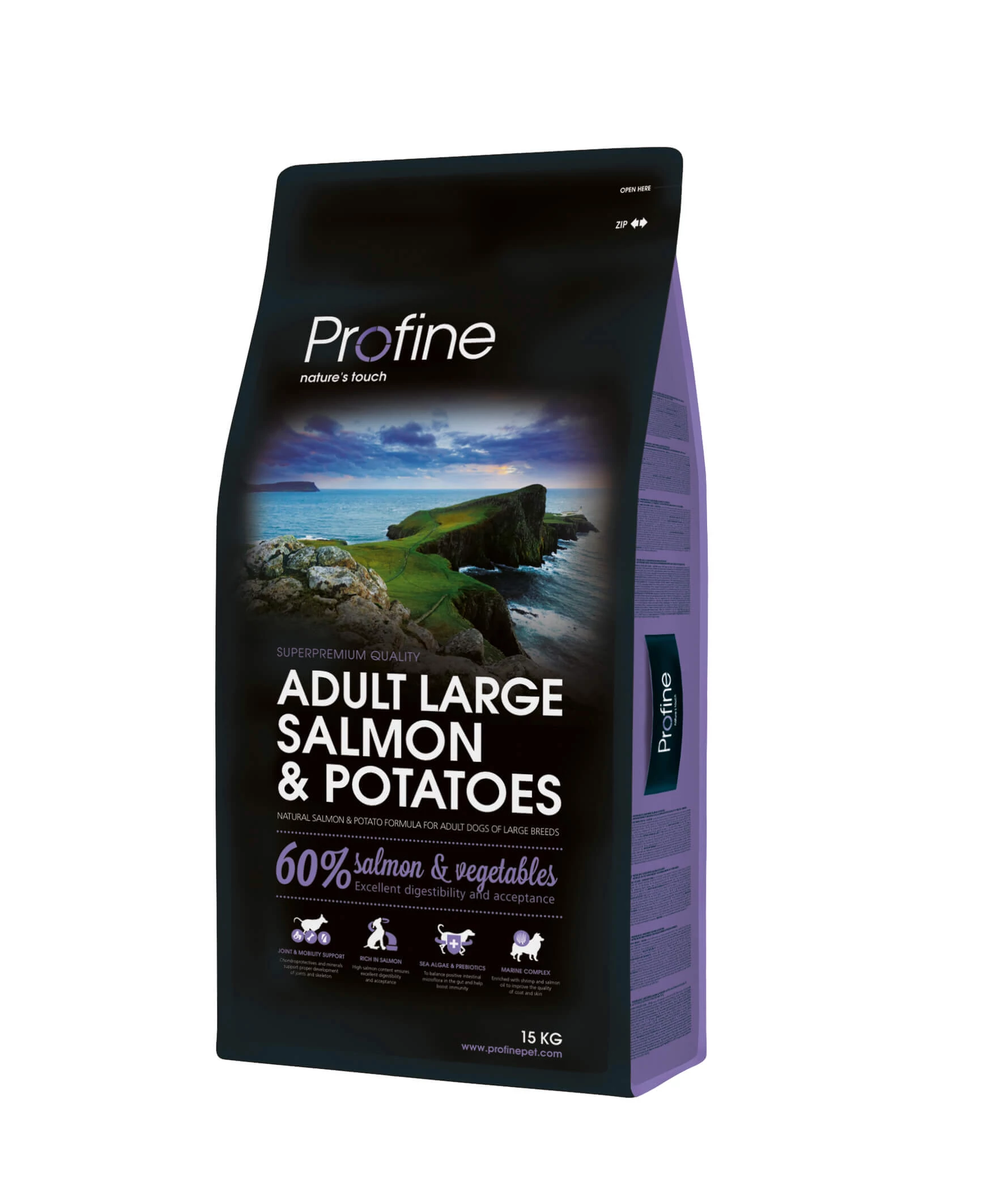 Profine Adult Large Breed Salmon & Potatoes 15 kg kutyatáp