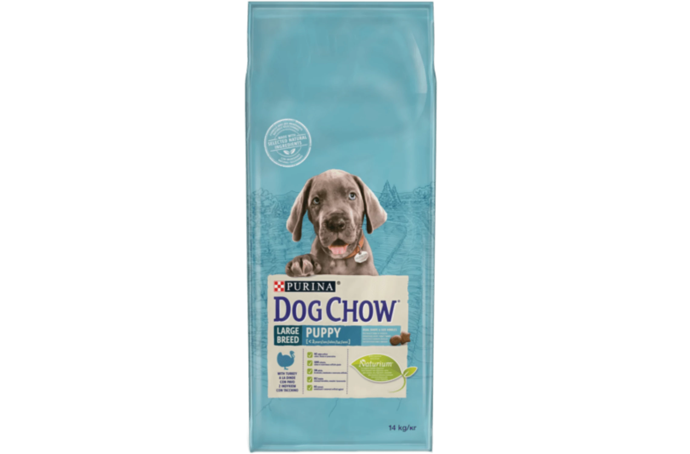 Purina Dog Chow Large Breed Puppy Pulykával száraz kutyaeledel 14kg