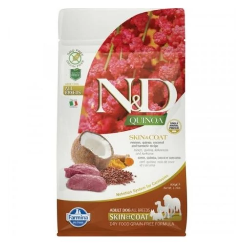 N&D Dog Grain Free Quinoa Skin&Coat Vadhús 7 kg