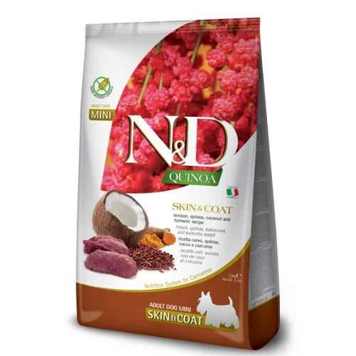 N&D Dog Grain Free Quinoa Skin&Coat Vadhús 800 g