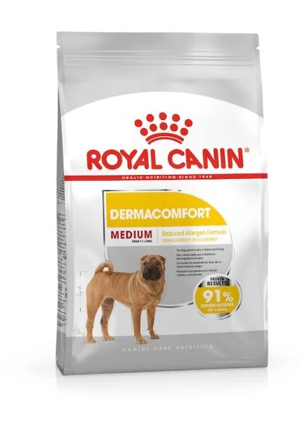 Royal Canin MEDIUM DERMACOMFORT 12 kg kutyatáp