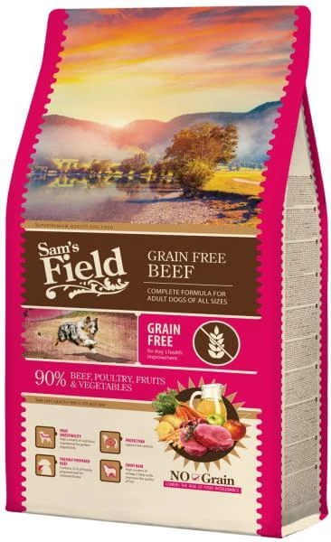 Sam's Field Adult Grain Free Beef 13 kg