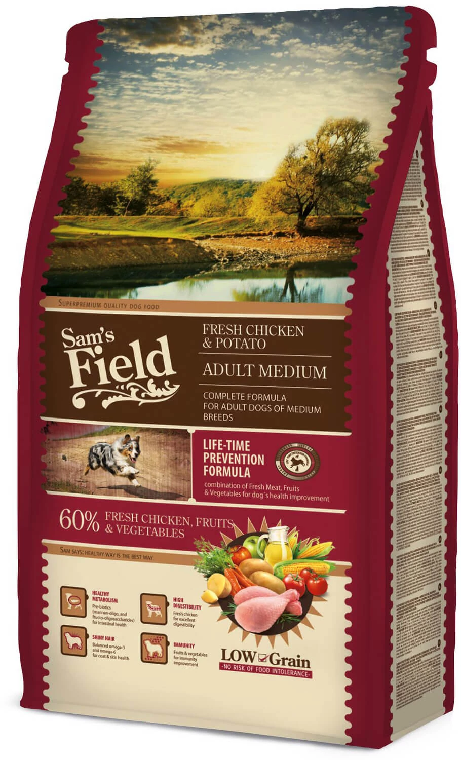 Sam's Field Fresh Chicken & Potato Adult Medium 13 kg