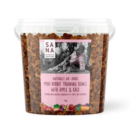 SANAdog Nyulas Tréning jutalomfalat almával és kelkáposztával 1kg