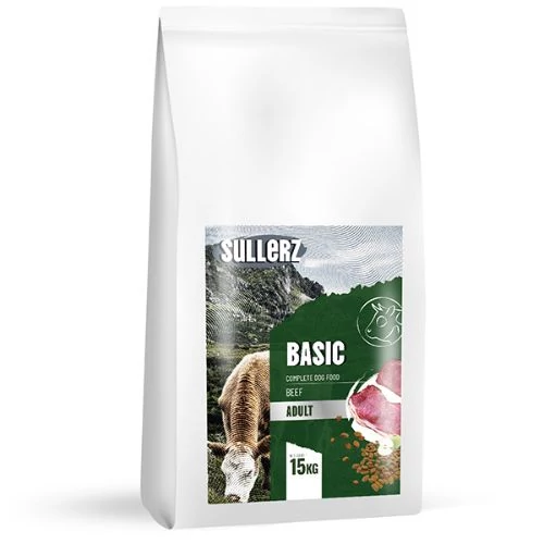 SullerZ Basic Adult Beef (Marha) Kutyatáp 15 kg 