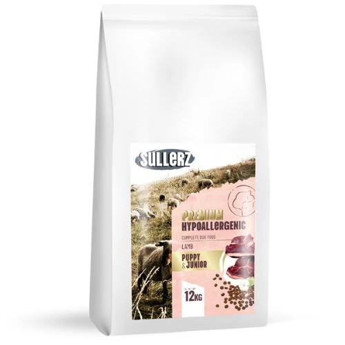 SullerZ Premium Hypoallergenic Puppy&Junior Lamb (Bárány) Kutyatáp 12 kg