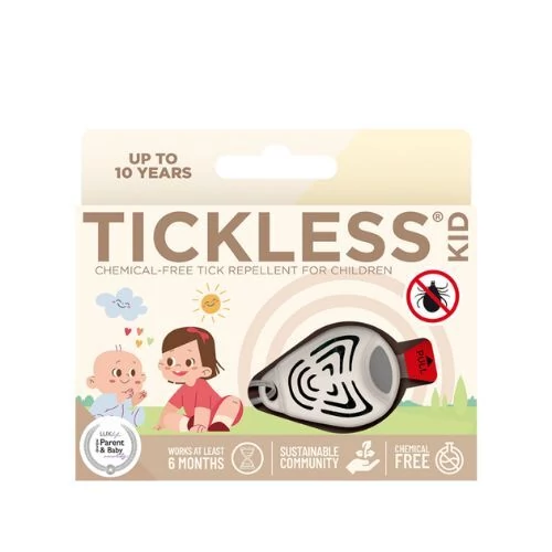 Tickless Kid - ultrahangos kullancs- és bolhariasztó gyerekeknek Bézs