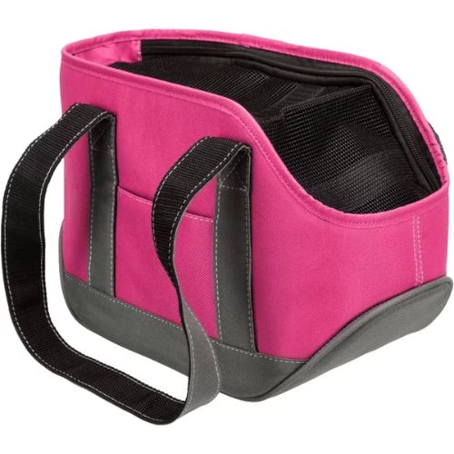 Trixie Alea Carrier - szállítótáska (pink,szürke) kutyák részére 16x20x30cm