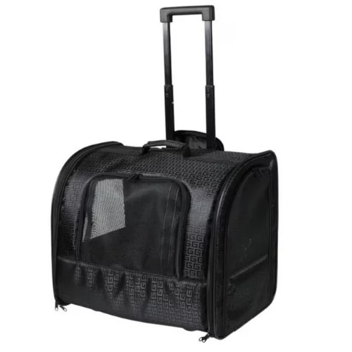 Trixie Trolley Elegance - szállítótáska (fekete) kutyák részére 45x41x31cm