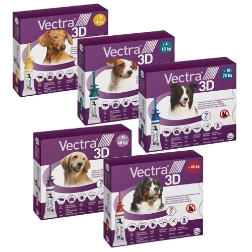 Vectra 3D 10-25kg 3db pipetta