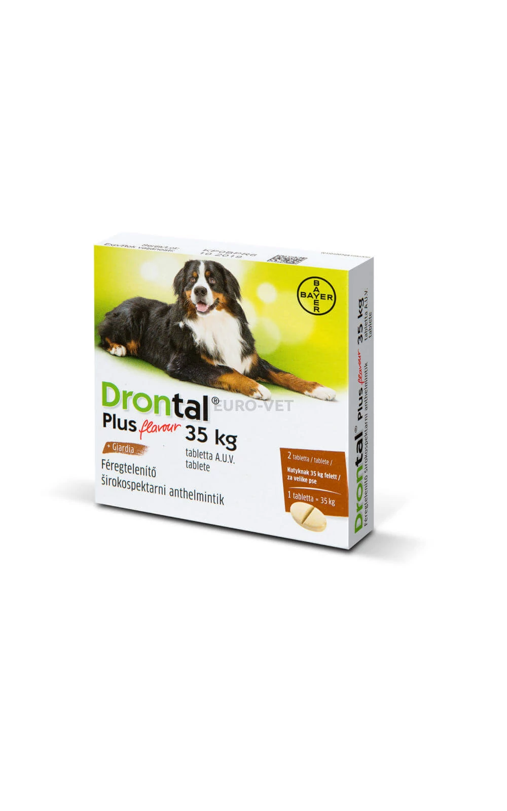 Drontal Plus 35kg feletti ízesített féreghajtó 2db