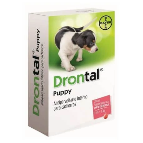 Drontal Plus Puppy féreghajtó szuszpenzió 50ml