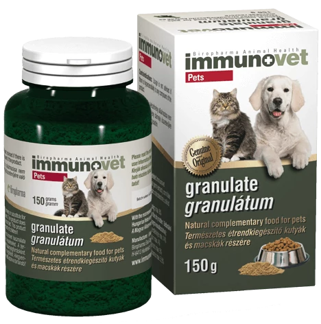 ImmunoVet Pets Granulátum Természetes Immunerősítő 150 g